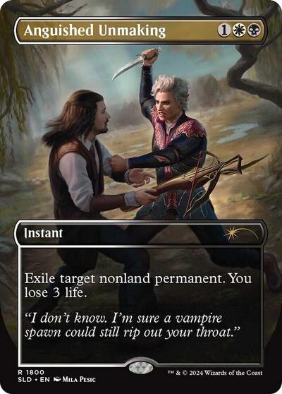 Anguished Unmaking (1800) (Secret Lair) Near Mint