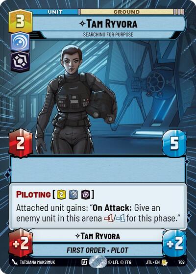 Tam Ryvora Searching For Purpose (Hyperspace Foil) (Jump to Lightspeed) Near Mint Foil