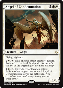 Angel of Condemnation (Hour of Devastation) Light Play Foil