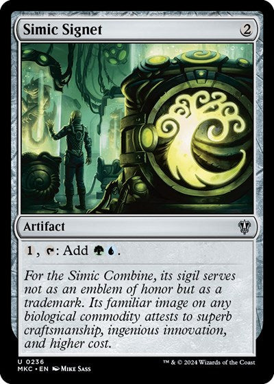 Simic Signet (Commander: Murders at Karlov Manor) Near Mint