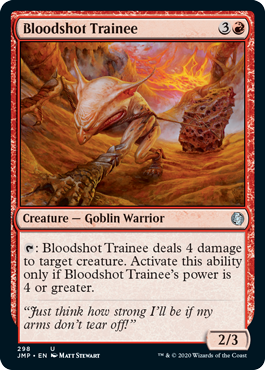 Bloodshot Trainee (Jumpstart) Near Mint