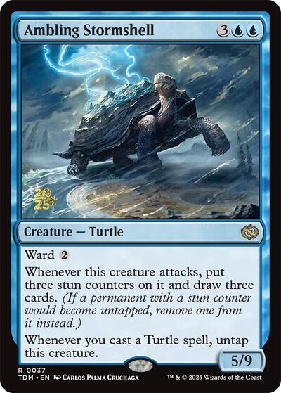 Ambling Stormshell (Promos: Prerelease Cards) Near Mint Foil