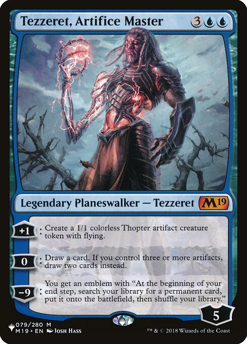 Tezzeret, Artifice Master (The List) Light Play
