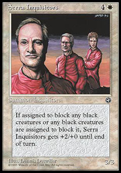 Serra Inquisitors (Homelands) Near Mint