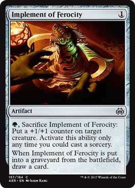 Implement of Ferocity (Aether Revolt) Near Mint