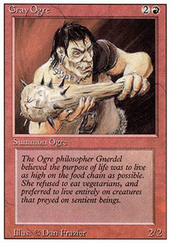 Gray Ogre (Revised) Medium Play