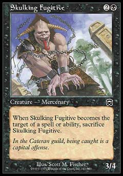 Skulking Fugitive (Mercadian Masques) Near Mint Foil