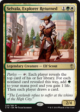 Selvala, Explorer Returned (Commander 2016 Edition) Light Play