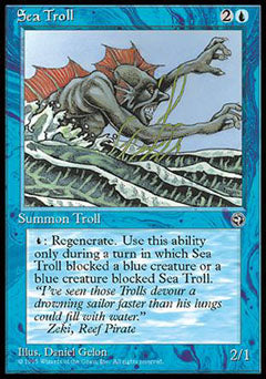 Sea Troll (Homelands) Medium Play