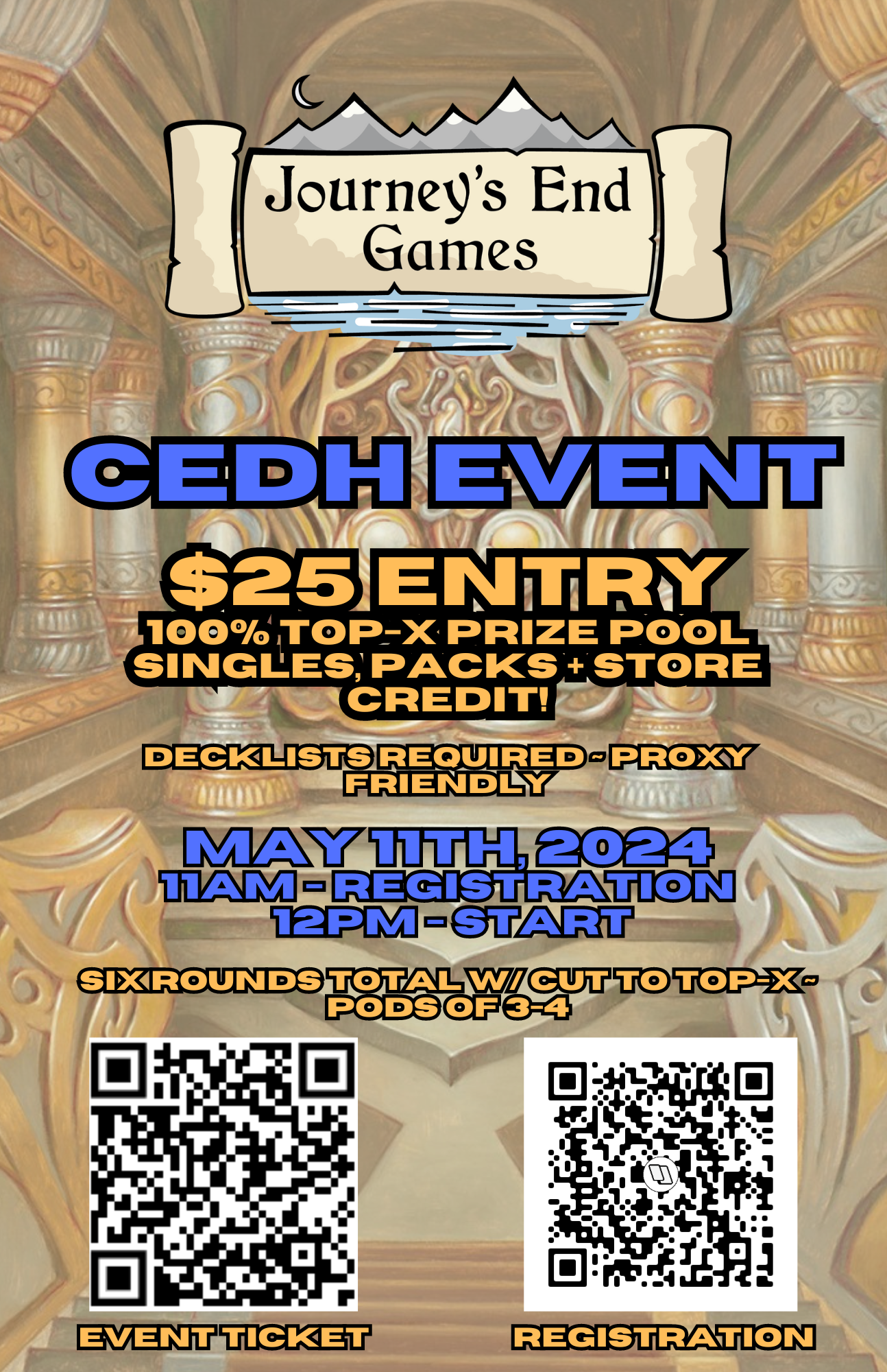 CEDH Event - May 11th