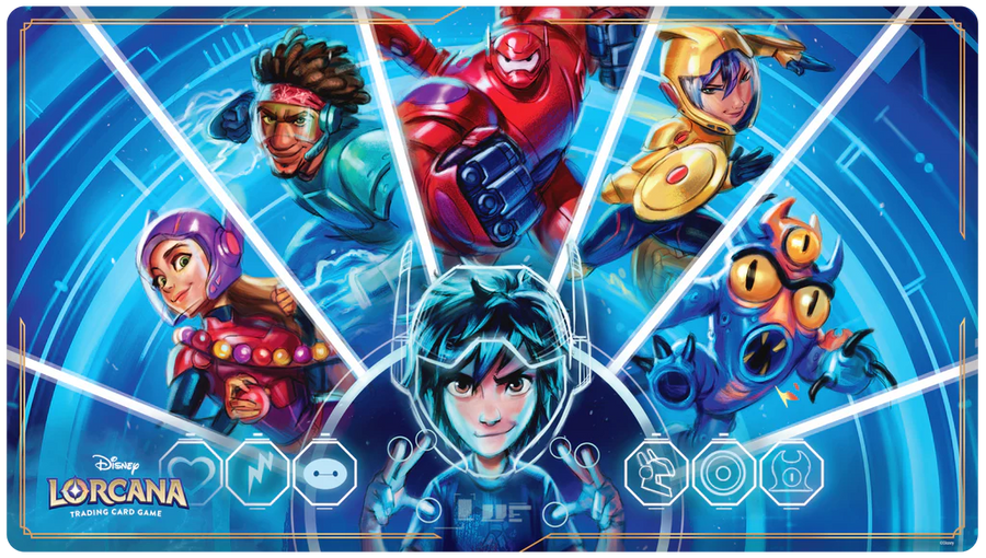 Lorcana Archazia's Island Playmat (Big Hero 6)