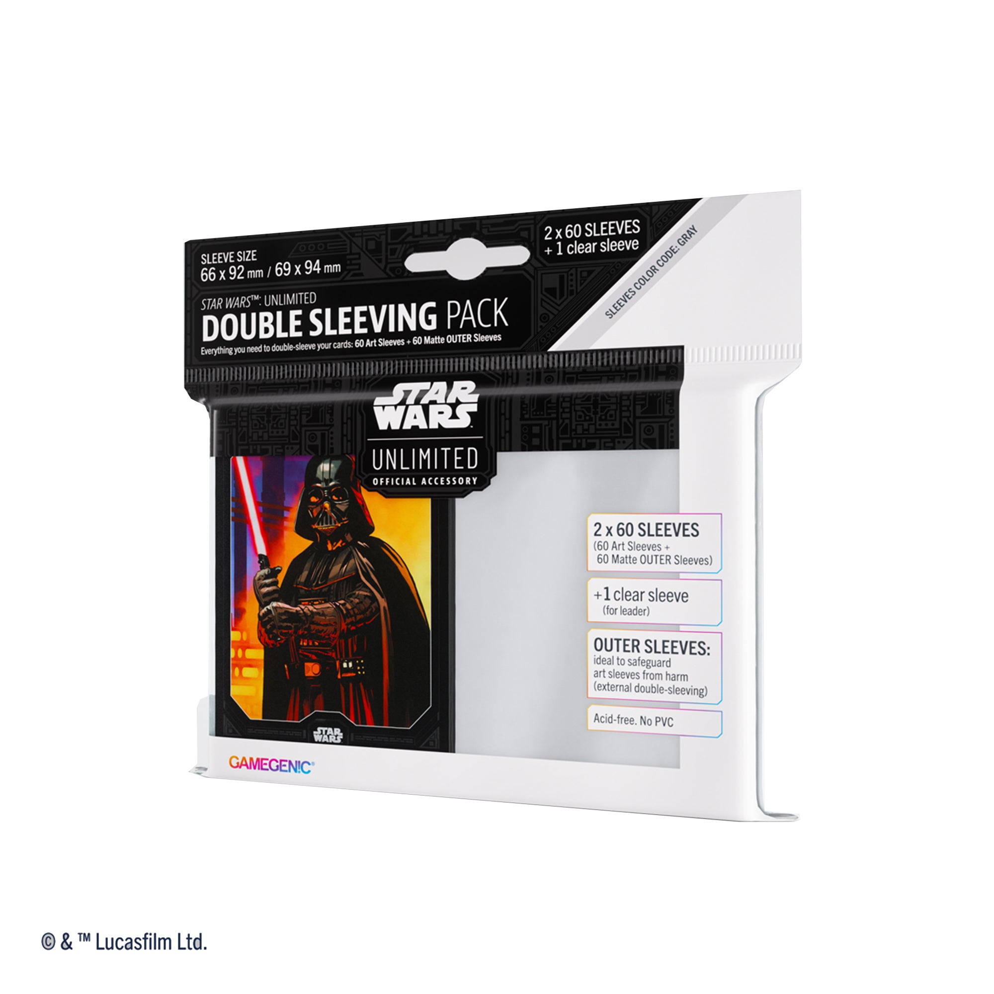 Star Wars Unlimited: Double Sleeving - Darth Vader