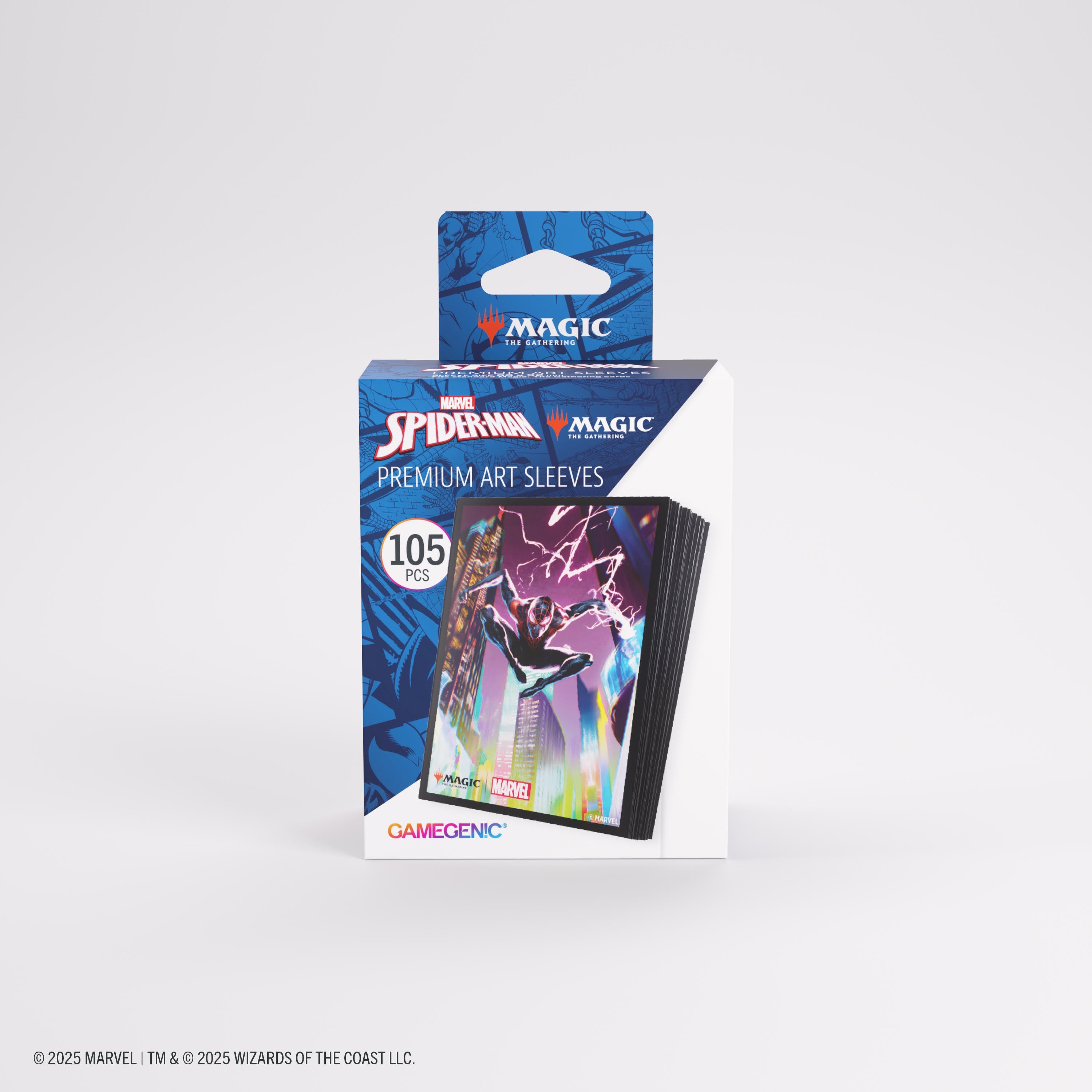 Gamegenic: Magic: The Gathering | Marvel's Spider-Man Premium Art Sleeves - Spider-Man Miles Morales