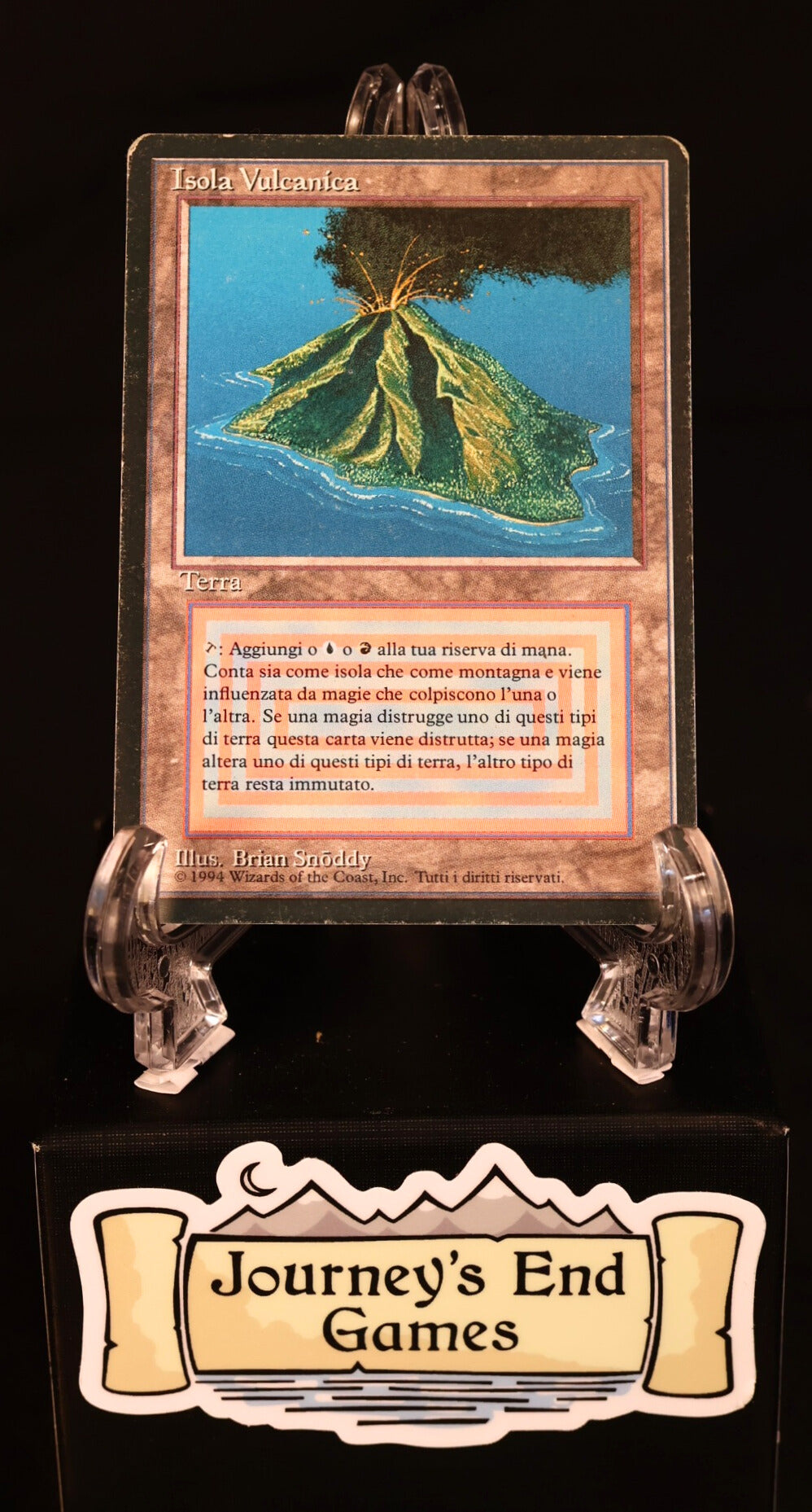 Volcanic Island Revised FBB Italian Heavy Play Minus