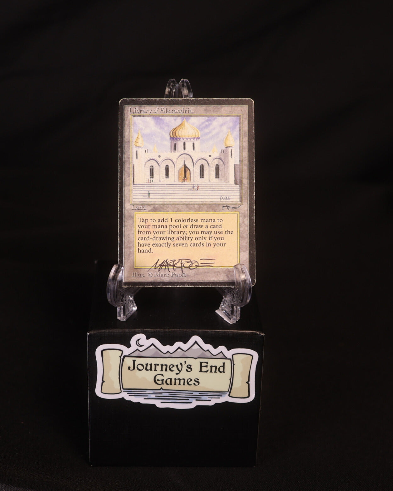 Library of Alexandria HP- Signed