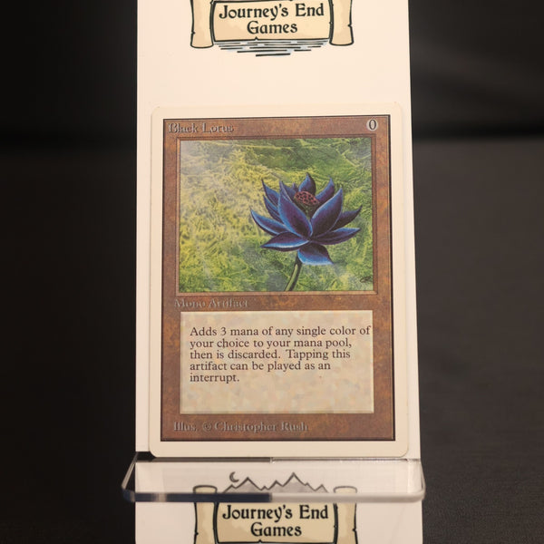 black lotus mtg card price Black Lotus (Unlimited) Light Play