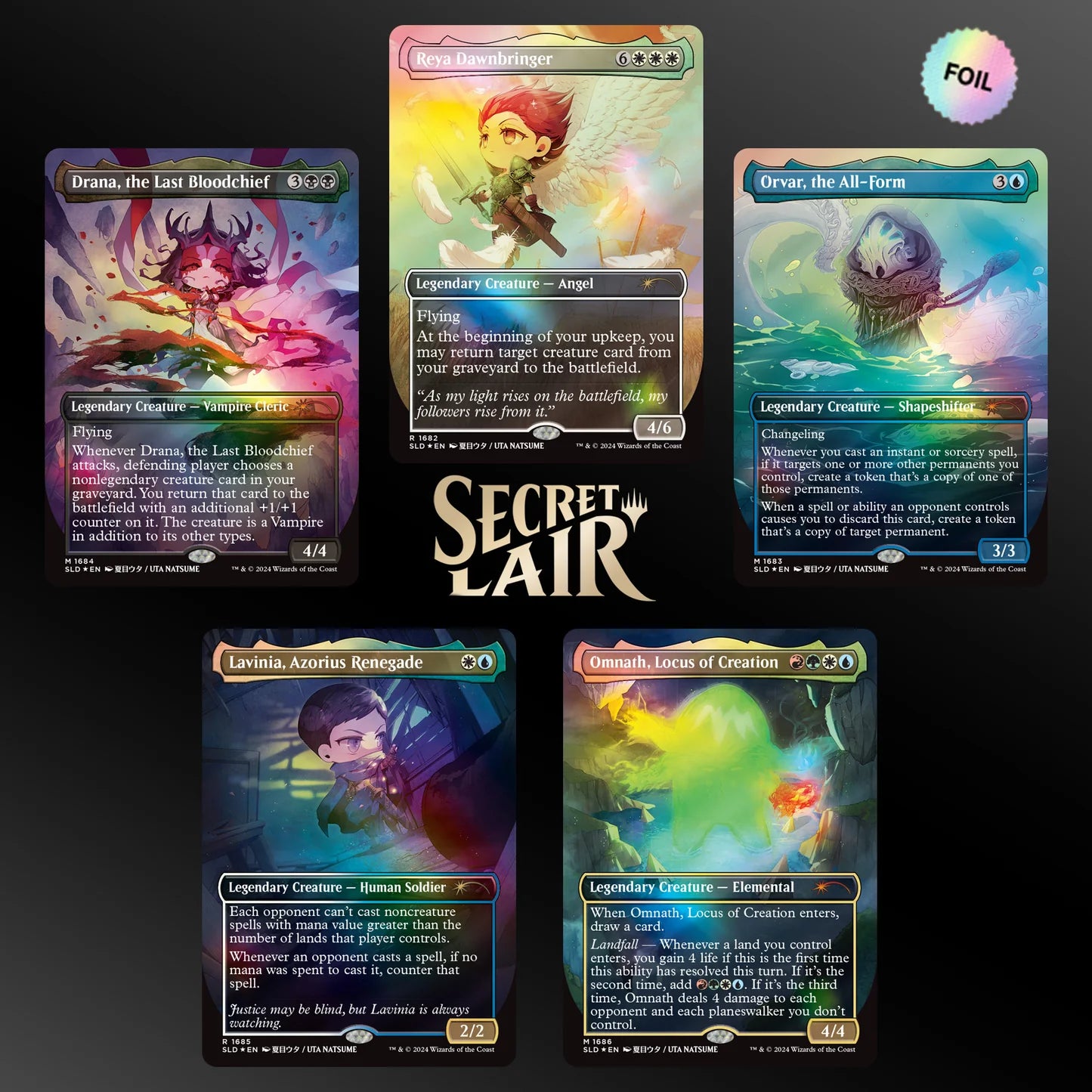 Secret Lair Drop - Li'l Legends Rainbow Foil