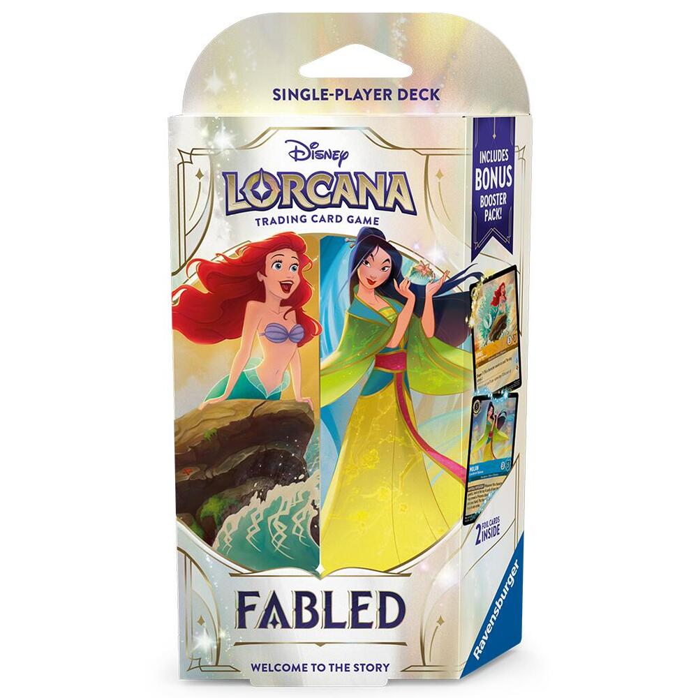 Lorcana: Fabled Starter Deck (Amber and Sapphire)