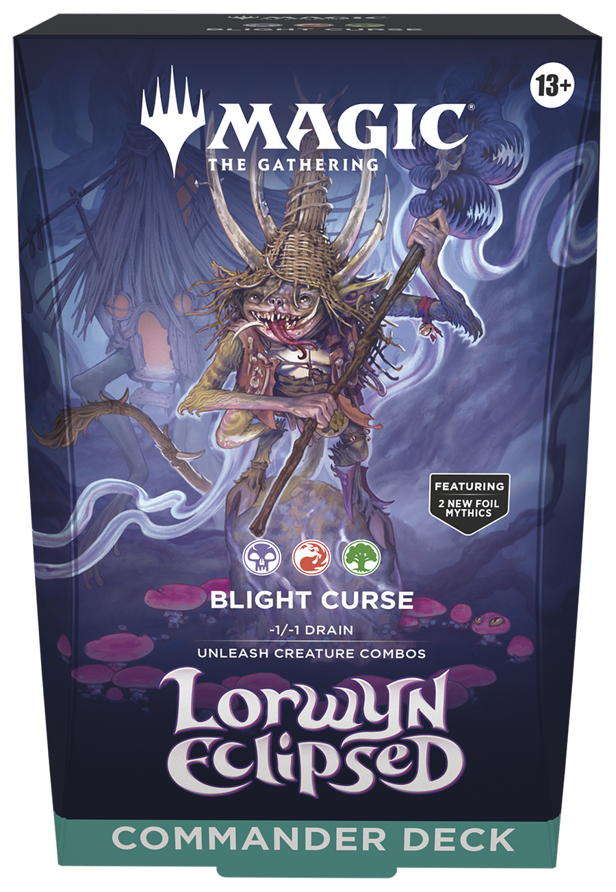 Lorwyn Eclipsed Commander Deck - Blight Curse