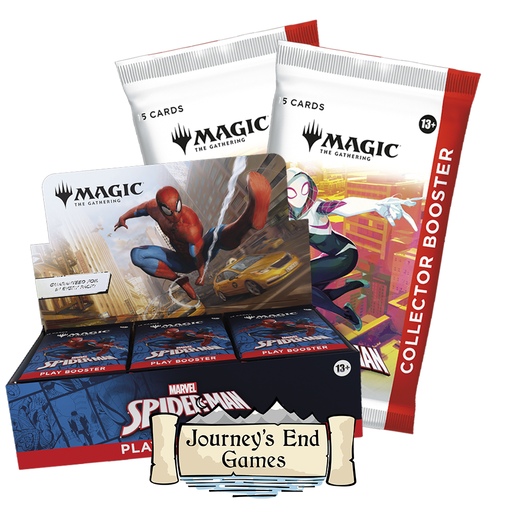 Marvel's Spider-Man - Web-Slinger's Sampler - 1 Play Booster Box, 2 Collector Booster Packs PREORDER (Product Arrives Starting 9/19)