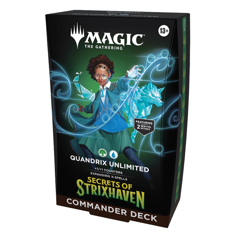 Secrets of Strixhaven Commander Deck Quandrix Unlimited