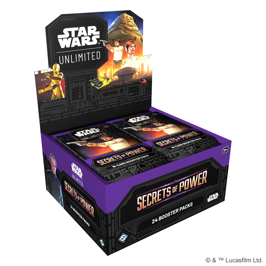 Star Wars Unlimited: Secrets of Power Booster Box