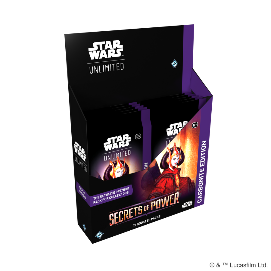 Star Wars Unlimited: Secrets of Power Carbonite Booster Box