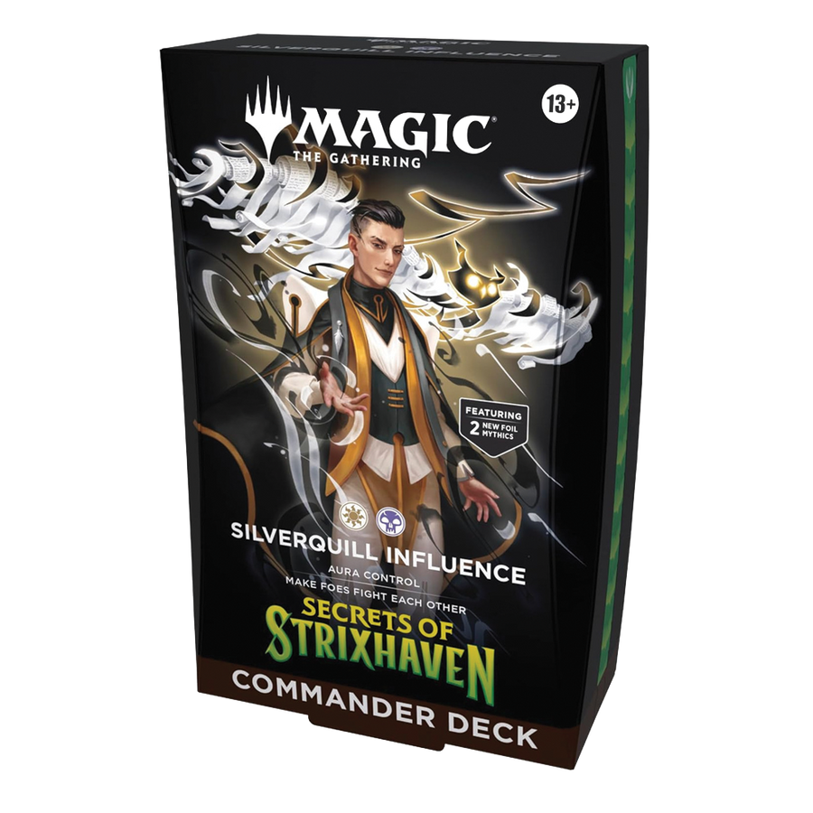 Secrets of Strixhaven Commander Deck Silverquill Influence