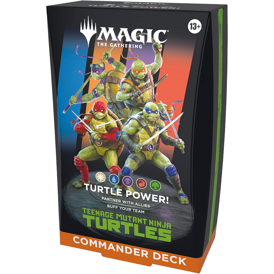 Teenage Mutant Ninja Turtles Commander Deck Turtle Power!