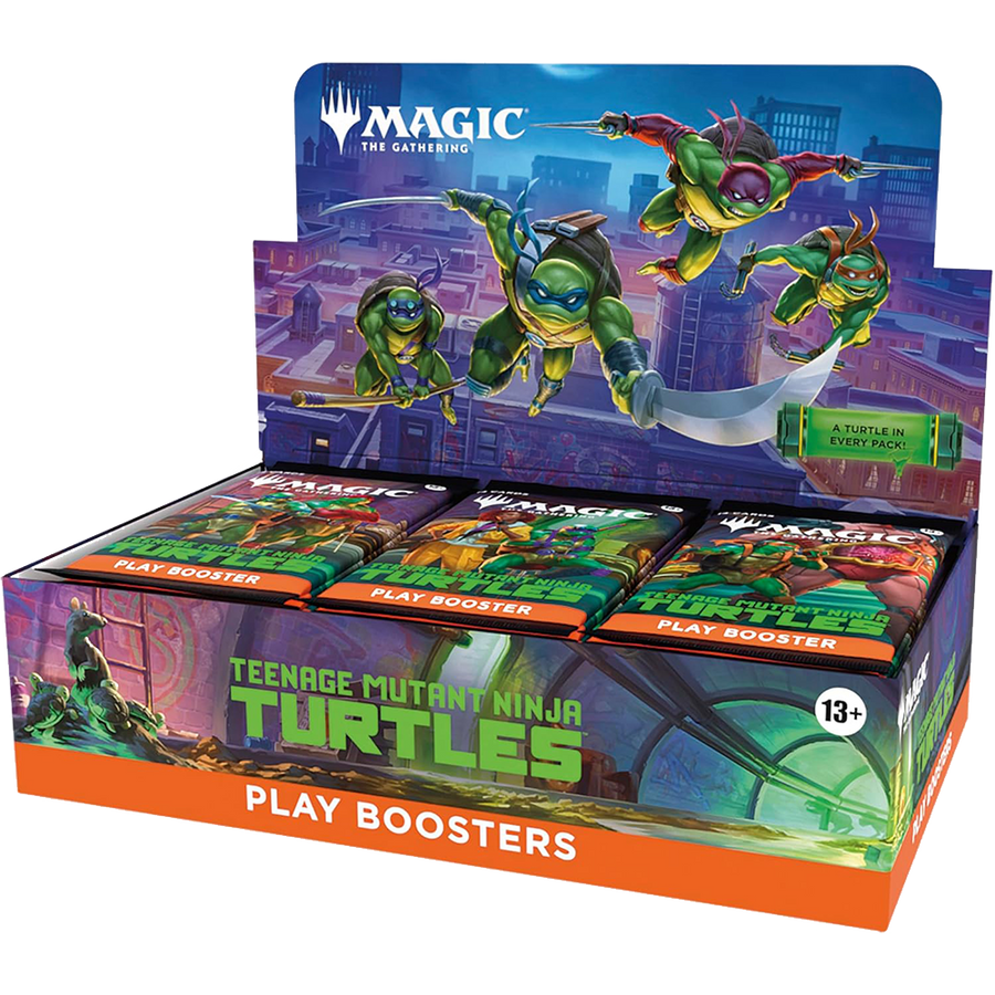 Teenage Mutant Ninja Turtles Play Booster Display