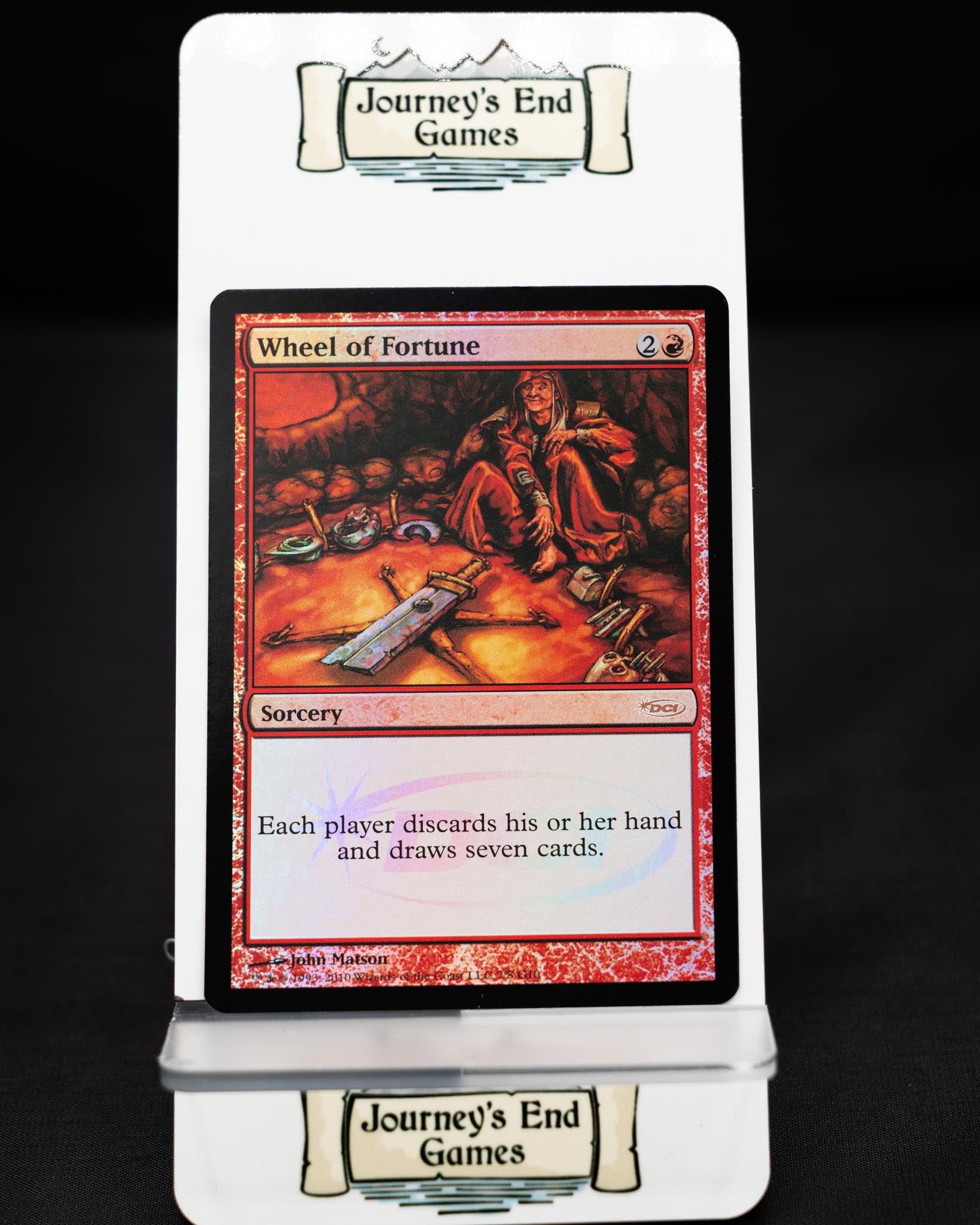 Wheel of Fortune (Promos: Judge) Light Play Foil