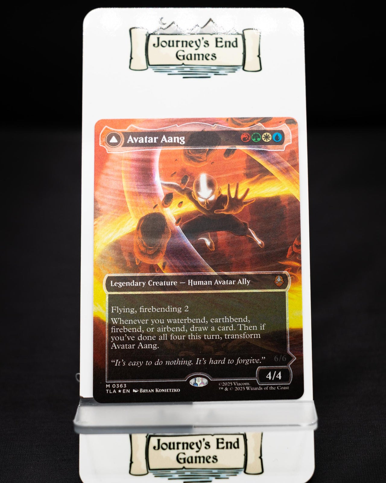 Avatar Aang (Raised Foil) (Avatar: The Last Airbender) Near Mint Foil