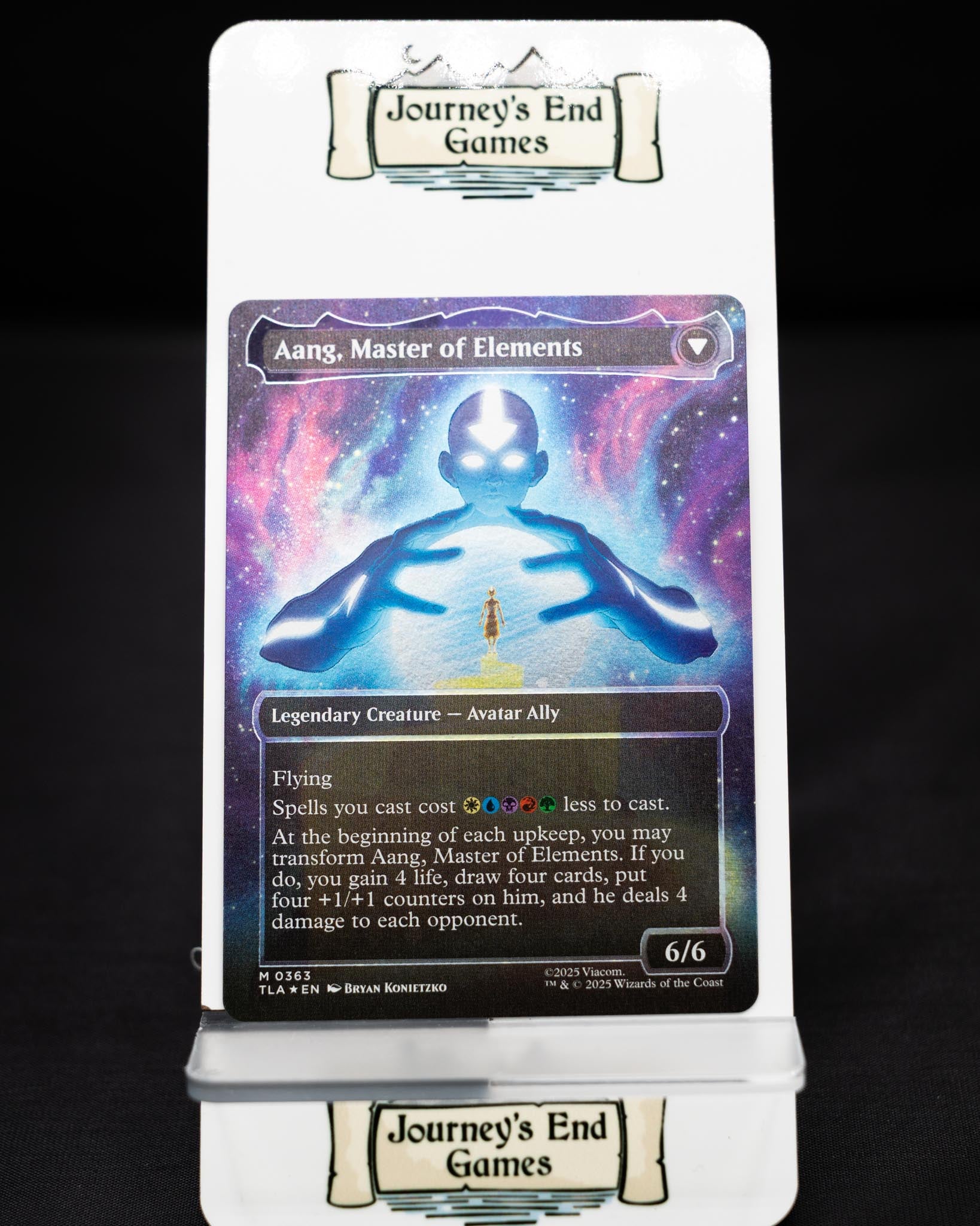 Avatar Aang (Raised Foil) (Avatar: The Last Airbender) Near Mint Foil