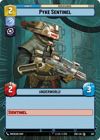 Pyke Sentinel (Hyperspace) (Shadows of the Galaxy) Near Mint Foil