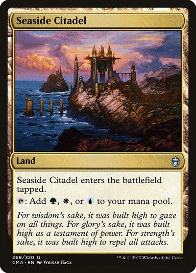 Seaside Citadel (Commander Anthology) Light Play