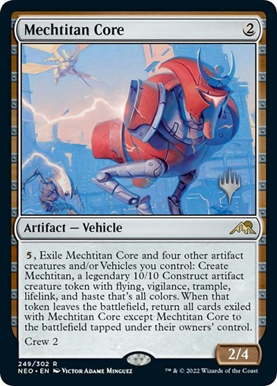 Mechtitan Core (Promo Pack: Kamigawa: Neon Dynasty) Near Mint Foil