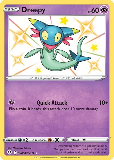 Dreepy (Shining Fates: Shiny Vault) Near Mint Holofoil
