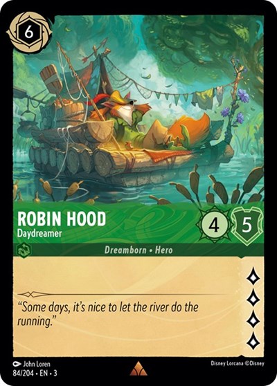 Robin Hood - Daydreamer (Into the Inklands) Near Mint Cold Foil