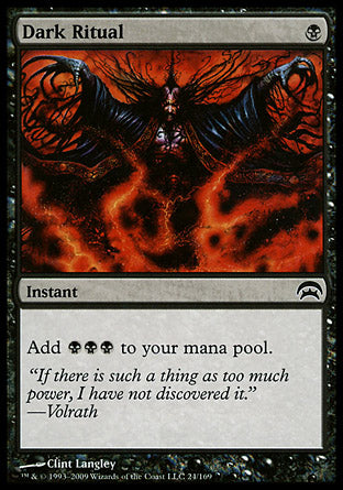 Dark Ritual (Planechase) Near Mint