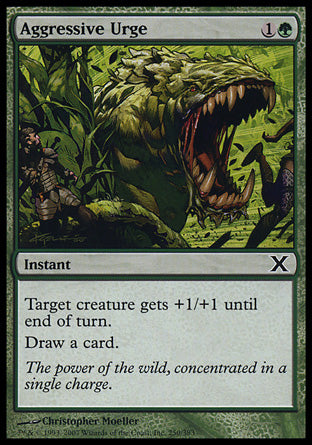 Aggressive Urge (10th Edition) Medium Play