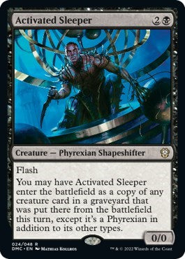 Activated Sleeper (Commander: Dominaria United) Light Play Foil
