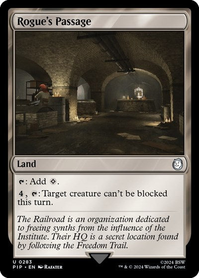 Rogue's Passage (Universes Beyond: Fallout) Near Mint Foil