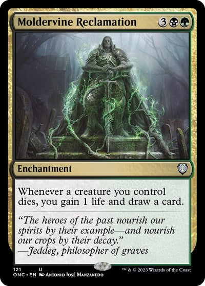 Moldervine Reclamation (Commander: Phyrexia: All Will Be One) Light Play