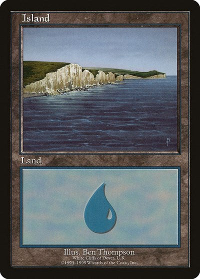 Island - White Cliffs of Dover (Promos: Euro Lands) Light Play