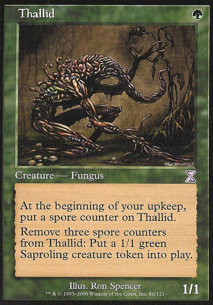Thallid (Time Spiral Time Shifted) Light Play Foil