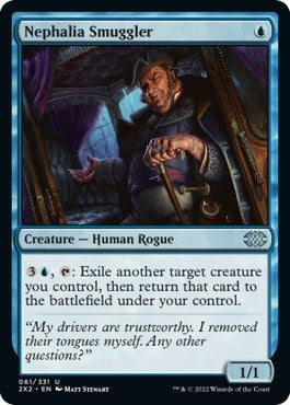 Nephalia Smuggler (Double Masters 2022) Light Play Foil