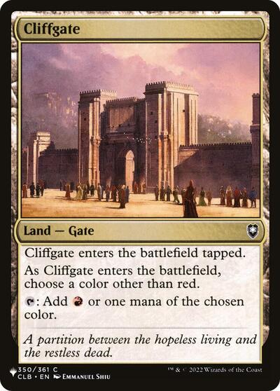 Cliffgate|0|0|0.00