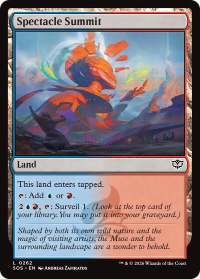 Spectacle Summit (Secrets of Strixhaven) Light Play Foil