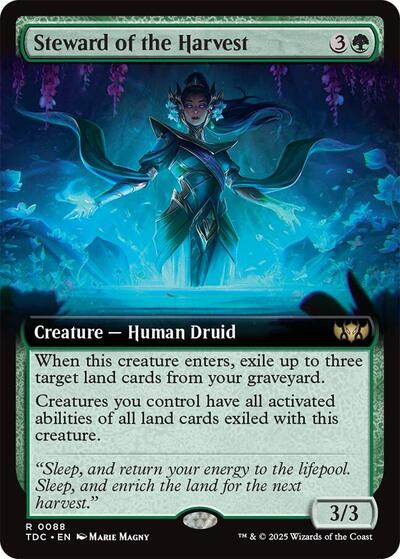 Steward of the Harvest  Extended Art|1|0|0.00