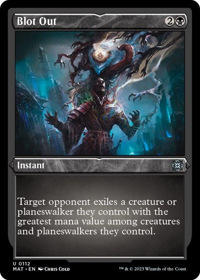 Blot Out (Foil Etched) (March of the Machine: The Aftermath) Near Mint Foil